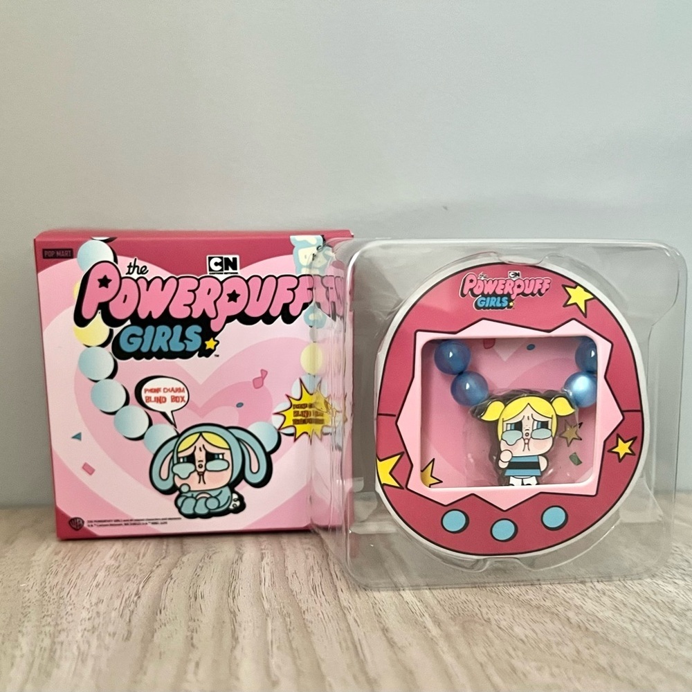 Pop Mart Crybaby x Powerpuff Girls Phone Charm - Bubble